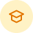 Graduation Cap Brand Icon