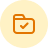 Folder Check Brand Icon