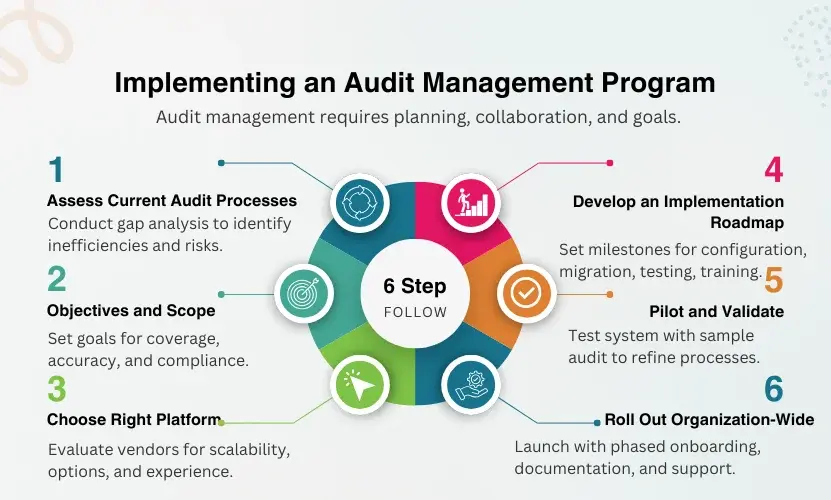 implementing process audit management program
